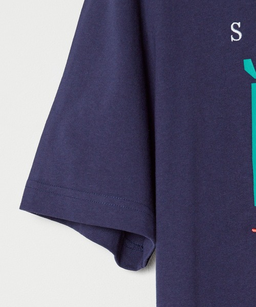 PUMA(プーマ)の「PUMA/プーマ ア ラ ヴォレ グラフィック 半袖 Tシャツ(Tシャツ/カットソー・メンズ・ネイビー/ホワイト・M/L/XL)」の7枚目の写真