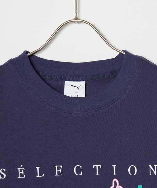 PUMA(プーマ)の「PUMA/プーマ ア ラ ヴォレ グラフィック 半袖 Tシャツ(Tシャツ/カットソー・メンズ・ネイビー/ホワイト・M/L/XL)」の6枚目の写真