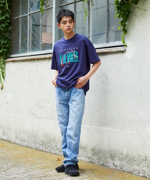 PUMA(プーマ)の「PUMA/プーマ ア ラ ヴォレ グラフィック 半袖 Tシャツ(Tシャツ/カットソー・メンズ・ネイビー/ホワイト・M/L/XL)」の22枚目の写真