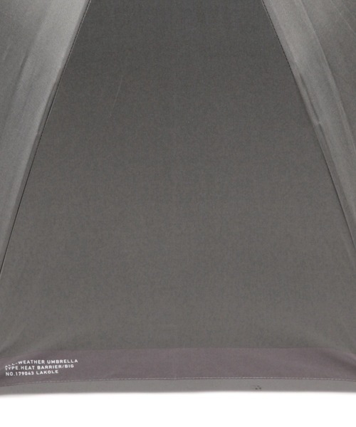LAKOLE(ラコレ)の「晴雨&遮熱バイカラー長傘 / 102913(長傘・レディース・チャコール/アイボリー・FREE)」の8枚目の写真