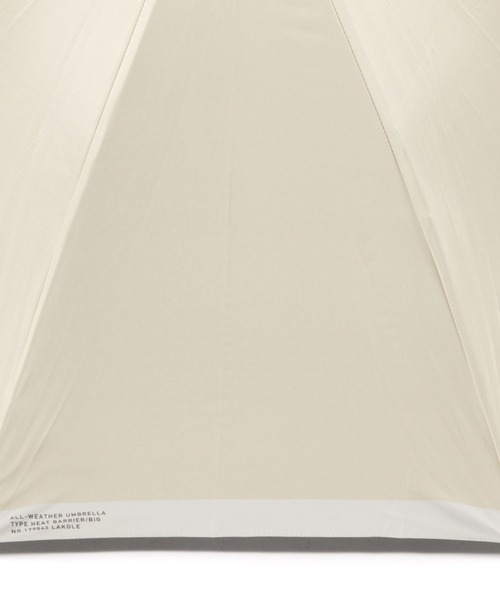 LAKOLE(ラコレ)の「晴雨&遮熱バイカラー長傘 / 102913(長傘・レディース・チャコール/アイボリー・FREE)」の3枚目の写真