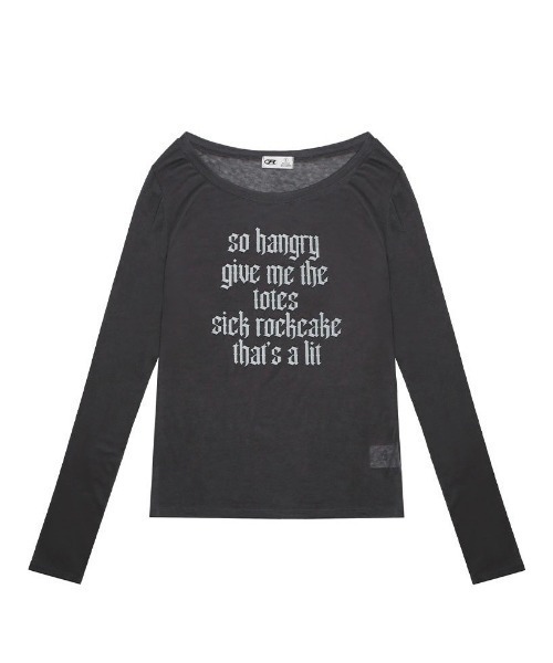 ROCKCAKE(ロックケーキ)の「【ROCKCAKE】Funk Mesh Top(Tシャツ/カットソー・レディース・ブラック/グレー/チャコール・S)」の18枚目の写真