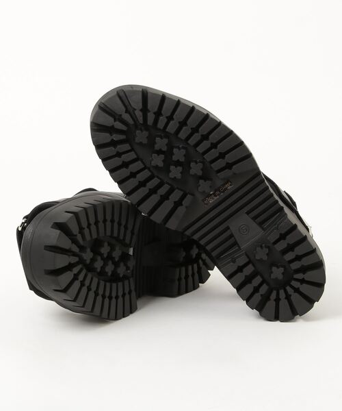 8(eight)(エイト)の「厚底3連ベルトサンダル(サンダル・メンズ・ブラック・LARGE/MEDIUM/SMALL)」の3枚目の写真