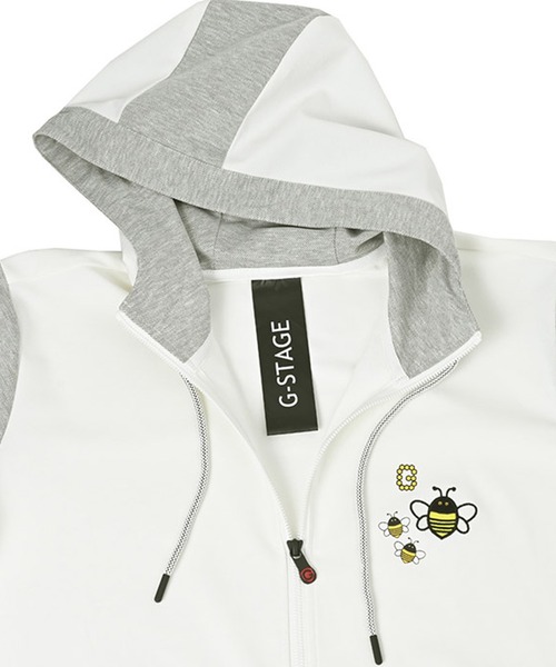 【セール】g-stage ゴルフジャガード 切り替え ジャージ フーデッドパーカー(パーカー)|g-stage(ジーステージ) 【セール】g-stage ゴルフジャガード 切り替え ジャージ フーデッドパーカー(パーカー)|g-stage(ジーステージ)