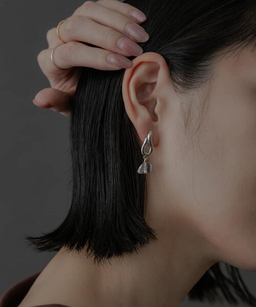 SMELLY so' crystal drop pierce（ピアス（両耳用））｜SMELLY