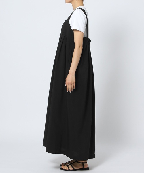 LEPSIM（レプシィム）の「リネンライクスクエアワンピース 120805