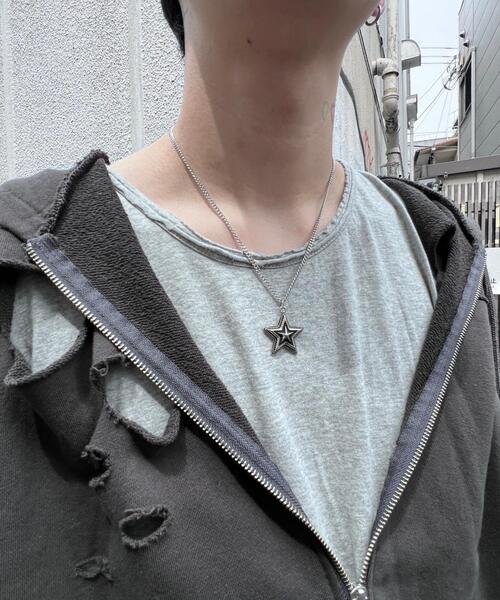 Figments(フィグメンツ)の「スターチェーンネックレス(ネックレス・レディース・シルバー・FREE)」の7枚目の写真