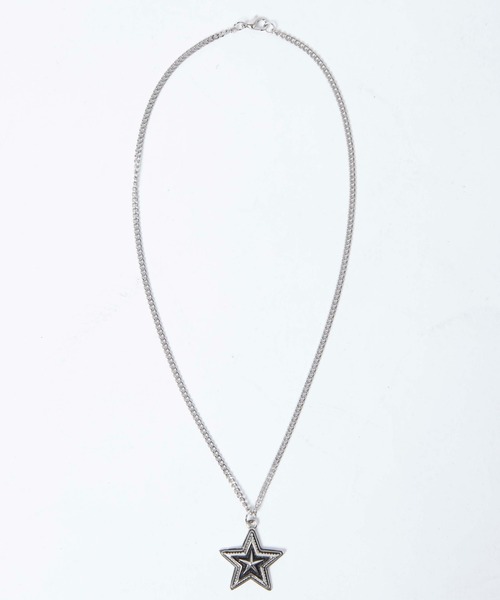 Figments(フィグメンツ)の「スターチェーンネックレス(ネックレス・レディース・シルバー・FREE)」の4枚目の写真
