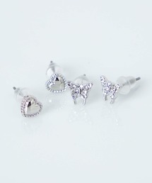 WEGO/【4点セット】ミニピアス
