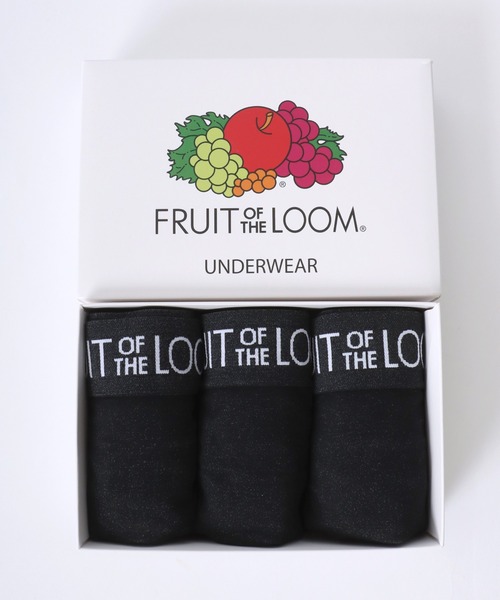 FRUIT OF THE LOOM(フルーツオブザルーム)の「FRUIT OF THE LOOM/フルーツオブザルーム 3枚セット 立体成型 ロゴ ボクサーパンツ/ボックスパッケージ(ボクサーパンツ・メンズ・ブラック/マルチ・FREE)」の9枚目の写真