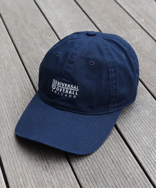 UNIVERSAL OVERALL（ユニバーサルオーバーオール）の「【UNIVERSAL OVERALL/ユニバーサルオーバーオール】コットンツイル ロゴキャップ（キャップ・メンズ・グレー/ネイビー/ベージュ/ブラック/チャコールグレー・FREE）」の11枚目の写真