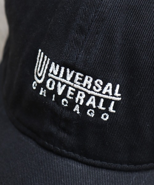 UNIVERSAL OVERALL（ユニバーサルオーバーオール）の「【UNIVERSAL OVERALL/ユニバーサルオーバーオール】コットンツイル ロゴキャップ（キャップ・メンズ・グレー/ネイビー/ベージュ/ブラック/チャコールグレー・FREE）」の14枚目の写真