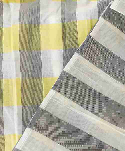 le.coeur blanc(ルクールブラン)の「チェック×ストライプシャーリングスカート(スカート・レディース・イエロー系その他/グリーン系その他/ベージュ系その他2・38)」の20枚目の写真