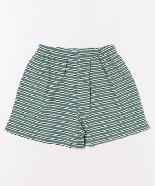 anap mimpi(アナップミンピ)の「ワッフル ボーダー ソフトフレア ショートパンツ(その他パンツ・レディース・ブルーグリーン/ブラウン・FREE)」の13枚目の写真