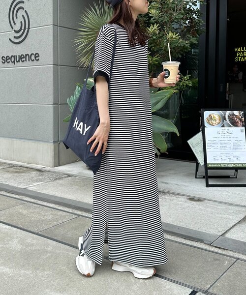 セール】【WEB限定】ワッフルロングワンピース（ワンピース）｜DISCOAT