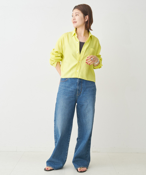 Spick&Span ショートデニムシャツ Spick & Span（スピックアンドスパン 