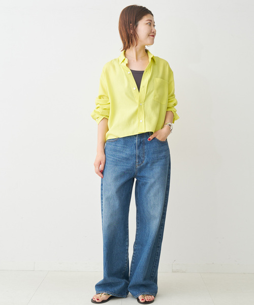 Spick & Span（スピックアンドスパン）の「リネンミックスショート