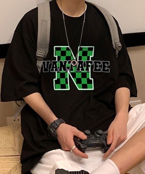 NOWLE（ノウル）の「【NOWLE】ビッグシルエット グラフィック フロント プリント 半袖 Tシャツ（Tシャツ/カットソー・メンズ・ホワイト系その他2/ホワイト系3/ホワイト系5/ブラック系その他/ブラック系その他3/ブラック系2/ブラック系4/ホワイト系1/ホワイト系2/ブラック系その他2/ブラック系5/ブラック系6/ブラック系7/ブラック系8/ブラック系9/ホワイト系その他/ホワイト系その他3/ホワイト系4/ホワイト系6/ブラック系1/ブラック系3/ホワイト系7/ホワイト系8/ホワイト系9・MEDIUM/LARGE/X-LARGE）」の15枚目の写真