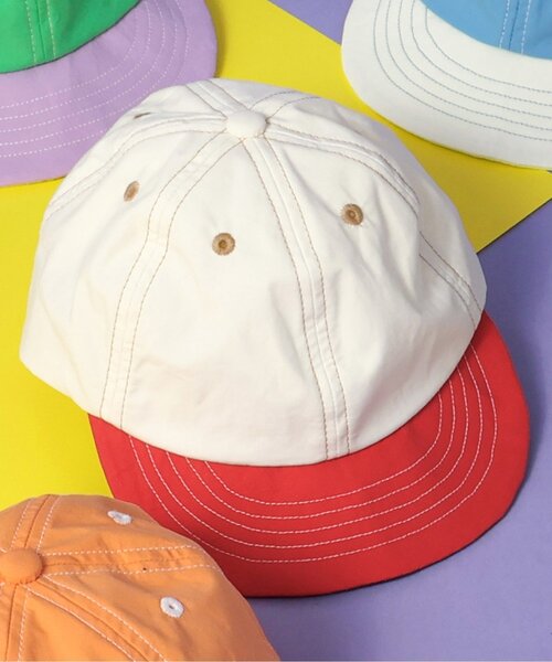BREEZE（ブリーズ）の「【20周年】HAPPY FO SMILE キャップ（キャップ・キッズ・グリーン/パープル/オレンジ/ピンク/オフホワイト/ブルー・54/50/58）」の2枚目の写真