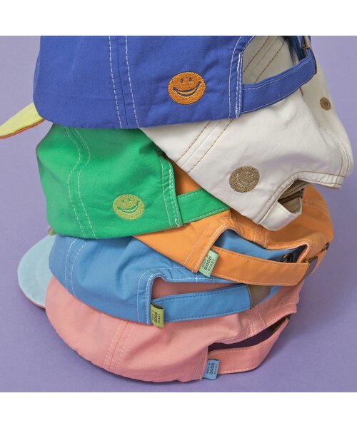 BREEZE（ブリーズ）の「【20周年】HAPPY FO SMILE キャップ（キャップ・キッズ・グリーン/パープル/オレンジ/ピンク/オフホワイト/ブルー・54/50/58）」の20枚目の写真