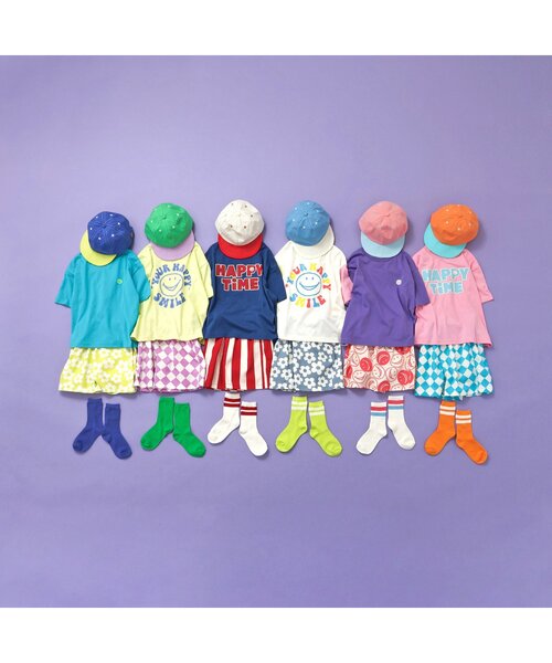 BREEZE（ブリーズ）の「【20周年】HAPPY FO SMILE キャップ（キャップ・キッズ・グリーン/パープル/オレンジ/ピンク/オフホワイト/ブルー・54/50/58）」の19枚目の写真