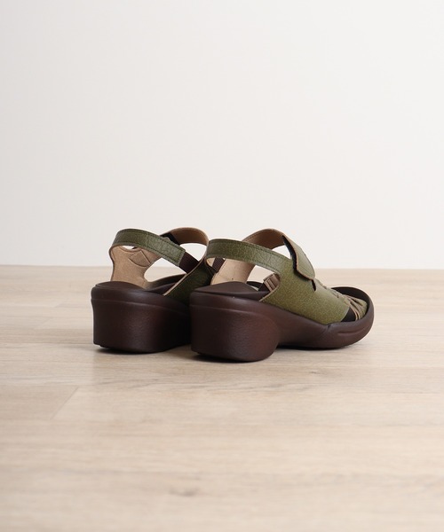 Re:getA リゲッタ メンズ サンダル 編み込み メッシュ つっかけ