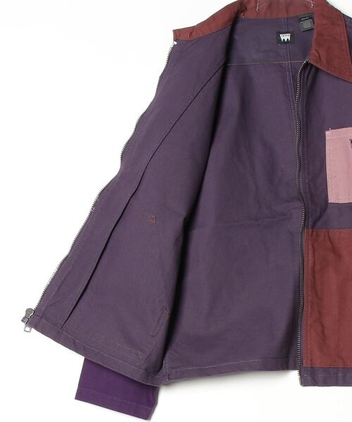 Levi's(リーバイス)の「Levi's/リーバイス LEVI'S(R) SKATE ガレージジャケット パープル ROSES IN BLOOM(ブルゾン・メンズ・パープル・XL/L/M/S)」の3枚目の写真