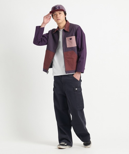 Levi's(リーバイス)の「Levi's/リーバイス LEVI'S(R) SKATE ガレージジャケット パープル ROSES IN BLOOM(ブルゾン・メンズ・パープル・XL/L/M/S)」の13枚目の写真