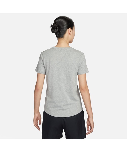 NIKE(ナイキ)の「ナイキ NIKE ナイキ NSW クラブ S/S Tシャツ(Tシャツ/カットソー・レディース・グレー/ブラック/ホワイト/エメラルド・M/L/S/XL)」の5枚目の写真