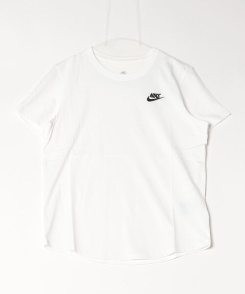 NIKE(ナイキ)の「ナイキ NIKE ナイキ NSW クラブ S/S Tシャツ(Tシャツ/カットソー・レディース・グレー/ブラック/ホワイト/エメラルド・M/L/S/XL)」の11枚目の写真