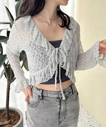 one after another NICE CLAUP | フリルボレロカーディガン(シャツ/ブラウス)