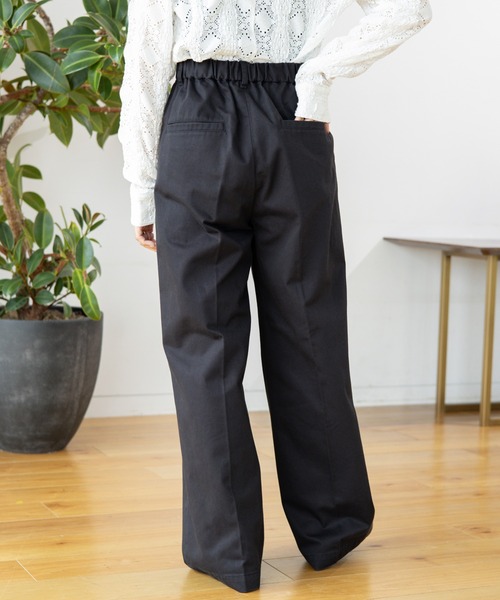 LEPSIM（レプシィム）の「加工感チノパンツ　131531（チノパンツ・レディース・ベージュ/ブラウン/チャコールグレー・LARGE/MEDIUM）」の7枚目の写真