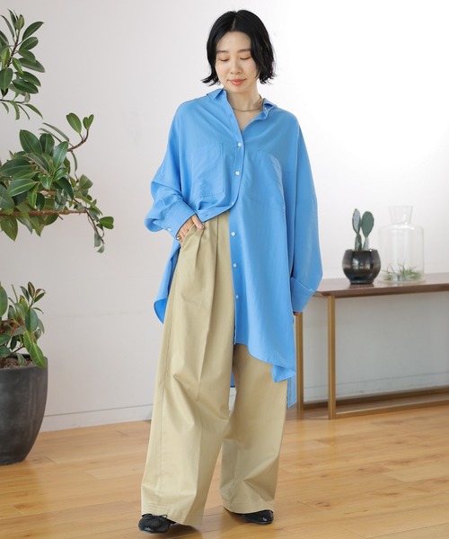 LEPSIM（レプシィム）の「加工感チノパンツ　131531（チノパンツ・レディース・ベージュ/ブラウン/チャコールグレー・LARGE/MEDIUM）」の18枚目の写真