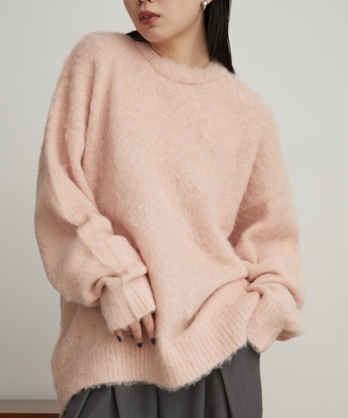 Aunt Marie's（アントマリーズ）の「オーバーサイズルーズニットプル