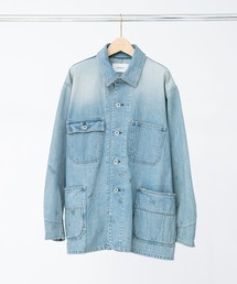ツィード　✖️ デニム　ジャケット sacai＞ツイード デニム コンビジャケット