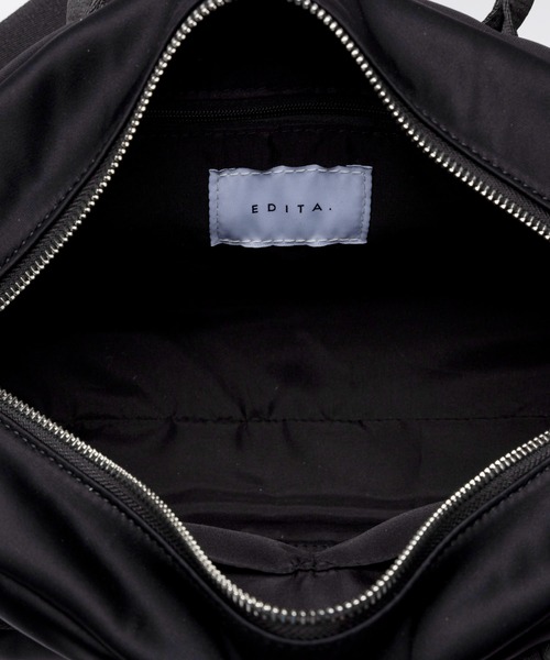 EDITA.(エディータ)の「Multi pocket shoulder bag 2way / 通勤(ボストンバッグ・レディース・ライトグレー/ブラック・FREE)」の20枚目の写真