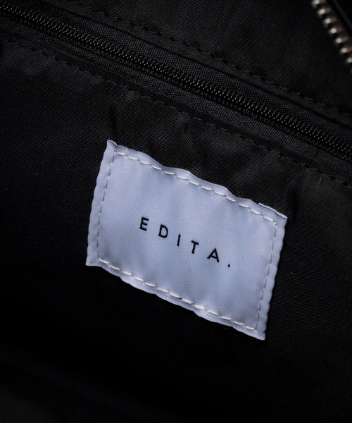 EDITA.(エディータ)の「Multi pocket shoulder bag 2way / 通勤(ボストンバッグ・レディース・ライトグレー/ブラック・FREE)」の21枚目の写真