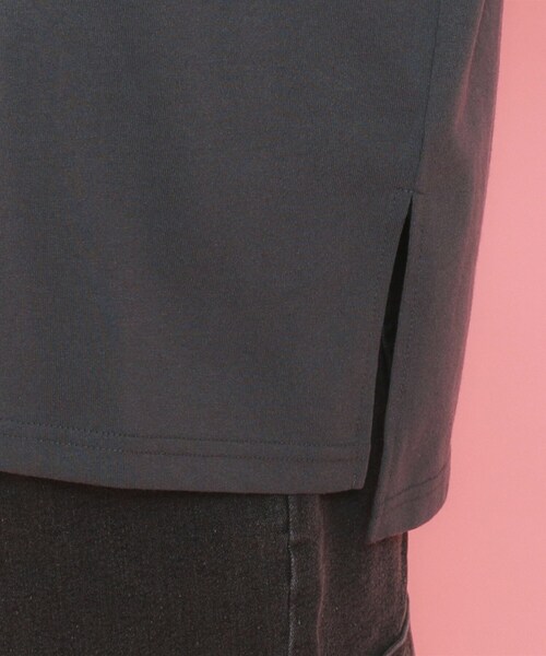 PINK-latte(ピンクラテ)の「◆【130cmあり】ミックスロゴゆるTシャツ(Tシャツ/カットソー・キッズ・ライトグレー/オフホワイト/チャコールグレー・13/14/15 /16)」の22枚目の写真