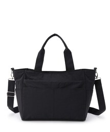 ◆【撥水/2WAY/キャリーオン】10ポケスクエアミニボストンバッグ