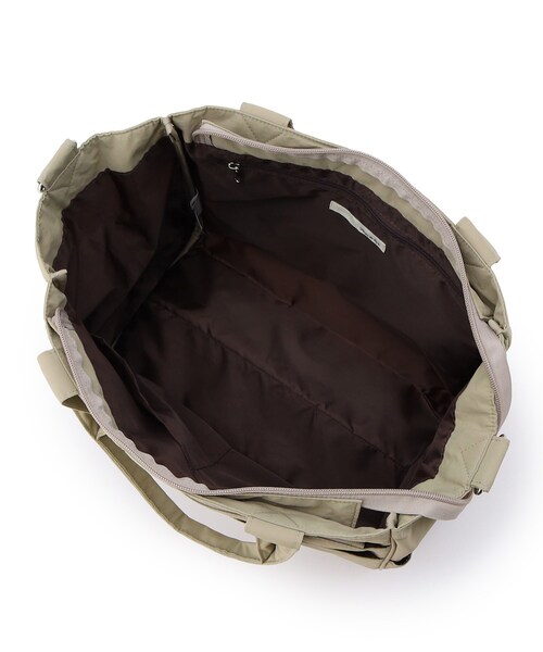 SHOO・LA・RUE(シューラルー)の「◆【撥水/2WAY/キャリーオン】10ポケスクエアミニボストンバッグ(ボストンバッグ・レディース・ベージュ/ブラック/ダークグレー・00)」の21枚目の写真