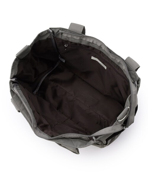 SHOO・LA・RUE(シューラルー)の「◆【撥水/2WAY/キャリーオン】10ポケスクエアミニボストンバッグ(ボストンバッグ・レディース・ベージュ/ブラック/ダークグレー・00)」の22枚目の写真