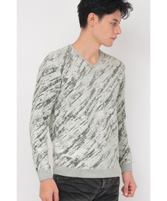 KIDILL/キディル】Oversized Mesh Knit Pullover KIDILL × rurumu