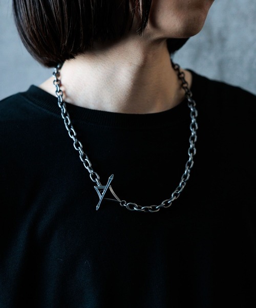 HARE(ハレ)の「【UNDERGROUND MODE】スターマンテルネックレス(HARE)(ネックレス・メンズ・シルバー・FREE)」の1枚目の写真