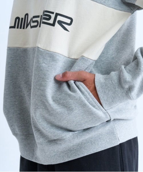 Quiksilver(クイックシルバー)の「QS OMNI HF ZIP SWEAT/クイックシルバーハーフジップスウェットトレーナー(スウェット・メンズ・アイボリー/グレー/グリーン・LARGE/MEDIUM/X-LARGE/SMALL)」の6枚目の写真