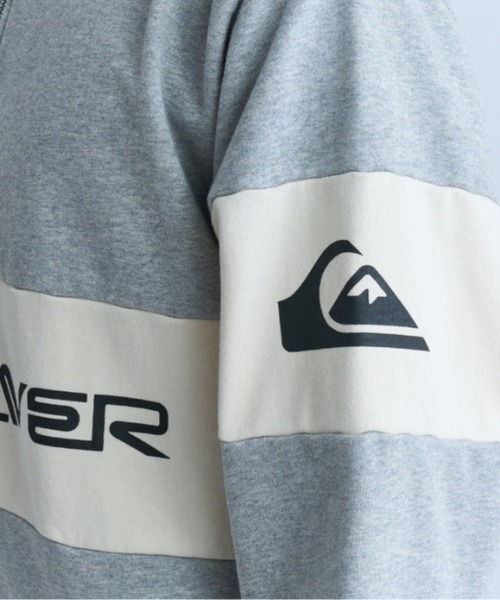 Quiksilver(クイックシルバー)の「QS OMNI HF ZIP SWEAT/クイックシルバーハーフジップスウェットトレーナー(スウェット・メンズ・アイボリー/グレー/グリーン・LARGE/MEDIUM/X-LARGE/SMALL)」の8枚目の写真