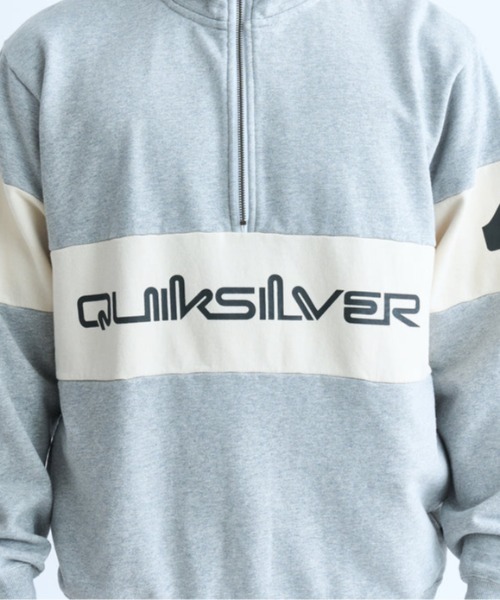 Quiksilver(クイックシルバー)の「QS OMNI HF ZIP SWEAT/クイックシルバーハーフジップスウェットトレーナー(スウェット・メンズ・アイボリー/グレー/グリーン・LARGE/MEDIUM/X-LARGE/SMALL)」の9枚目の写真