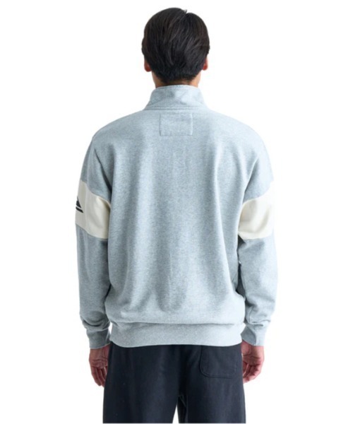 Quiksilver(クイックシルバー)の「QS OMNI HF ZIP SWEAT/クイックシルバーハーフジップスウェットトレーナー(スウェット・メンズ・アイボリー/グレー/グリーン・LARGE/MEDIUM/X-LARGE/SMALL)」の10枚目の写真