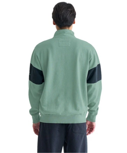 Quiksilver(クイックシルバー)の「QS OMNI HF ZIP SWEAT/クイックシルバーハーフジップスウェットトレーナー(スウェット・メンズ・アイボリー/グレー/グリーン・LARGE/MEDIUM/X-LARGE/SMALL)」の11枚目の写真