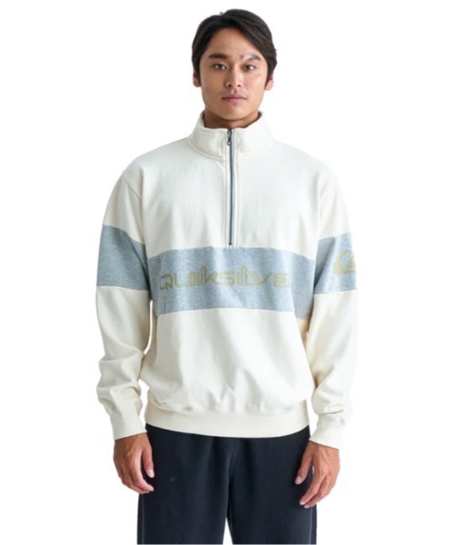 Quiksilver(クイックシルバー)の「QS OMNI HF ZIP SWEAT/クイックシルバーハーフジップスウェットトレーナー(スウェット・メンズ・アイボリー/グレー/グリーン・LARGE/MEDIUM/X-LARGE/SMALL)」の14枚目の写真