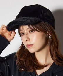 rienda | フェイクファーキャップ 秋服 冬服(キャップ)